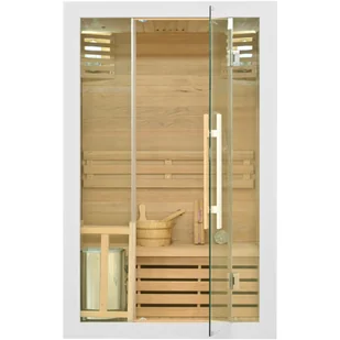 Sauna fińska TG2 White z piecem - Sauny - miniaturka - grafika 2