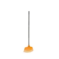 Grabie i motyki - Grabie do liści plastikowe trzon metalowy profilowany 45 x 23 cm - miniaturka - grafika 1