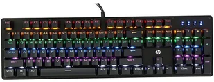 HP GK100F Mechanical Gaming Keyboard RGB / USB / ENG 6948391226033 - Klawiatury - miniaturka - grafika 1