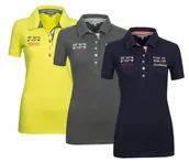 Koszulki jeździeckie - Schockemohle Koszulka polo Maeve damska - miniaturka - grafika 1
