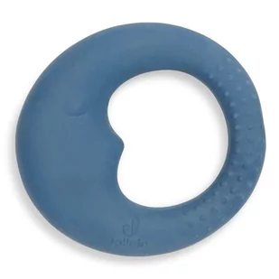 Jollein - Gryzak z naturalnego kauczuku hevea Moon Jeans Blue - Gryzaki dla dzieci - miniaturka - grafika 1
