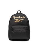 Plecaki szkolne i tornistry - Reebok Plecak Metal Bacpack HF0168 Czarny - miniaturka - grafika 1