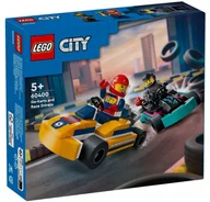 Zabawki konstrukcyjne - Klocki City 60400 Gokarty i kierowcy wyścigowi - miniaturka - grafika 1
