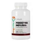 Suplementy naturalne - MyVita PRONESS Pokrzywa indyjska 200mg forskolina 10% ekstrakt 120 kapsułek - miniaturka - grafika 1