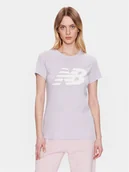 Koszulki i topy damskie - New Balance T-Shirt Classic Flying Nb Graphic WT03816 Fioletowy Athletic Fit - miniaturka - grafika 1