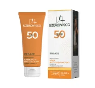 Kremy do twarzy - Uzdrovisco, PRE-AGE, SPF 50 peptydowy krem antyoksydacyjny przeciw przebarwieniom, 50 ml - miniaturka - grafika 1