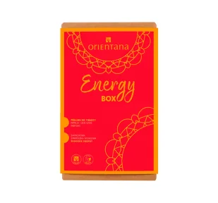Orientana Energy Box ZESTAW Krem do twarzy na dzień i noc - Żeń szeń indyjski 40 g + Zawieszka zapachowa z wosku sojowego 32g - Zestawy kosmetyków damskich - miniaturka - grafika 1