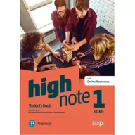 Podręczniki dla liceum - High Note 1. Students Book + kod (Digital Resources + Interactive eBook) - miniaturka - grafika 1