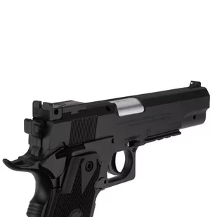 WINGUN - Pistolet wiatrówka C1911 - 4,5 mm - WC4-304B - Wiatrówki pistolety - miniaturka - grafika 3