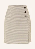 Spódnice - Cartoon Spódnica W Stylu Kopertowym beige - miniaturka - grafika 1