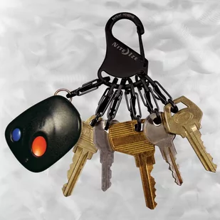 Nite Ize - S-Biner KeyRack Steel - Czarny - KRS-03-01 - Breloki - miniaturka - grafika 2