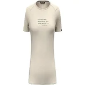 Koszulki i topy damskie - Salewa Pure Box Dryton T-shirt damski, Oatmeal, L - miniaturka - grafika 1