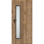 Drzwi wewnętrzne - DRE Skrzydło drzwiowe Rico Dąb Rustykalny pokojowe 80P - miniaturka - grafika 1