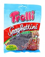 Żelki - Trolli, żelki Spaghettini, kwaśna cola, 100g - miniaturka - grafika 1