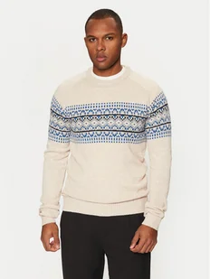 Brave Soul Sweter MK-517ERICKSON Écru Regular Fit - Swetry męskie - miniaturka - grafika 1