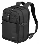 Plecaki - Plecak kabinowy bagaż podręczny Ryanair Wizzair 40x25x20 Travelite czarny - miniaturka - grafika 1