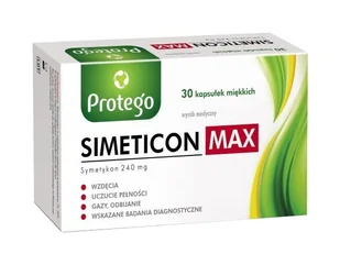 Protego Simeticon Max, 30 kapsułek - Układ pokarmowy - miniaturka - grafika 1
