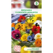 Nasiona i cebule - Mieszanka kwiatów jadalnianych nasiona 3g W. Legutko - miniaturka - grafika 1
