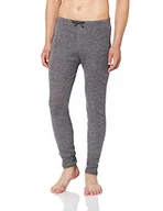 Spodenki męskie - DLX męskie spodnie z motywem wiedźmów antybakteryjne bazownica, ciemnoszara marl, XL - miniaturka - grafika 1