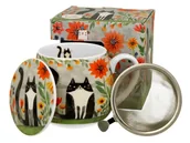 Filiżanki - Kubek baryłka z zaparzaczem 43 - miniaturka - grafika 1