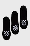 Skarpetki męskie - Vans skarpetki (3-pack) męskie kolor czarny - miniaturka - grafika 1