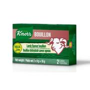 Buliony i przyprawy w kostkach - Bulion Tablets Lamb Halal 18g Knorr - miniaturka - grafika 1