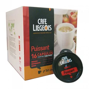 Nescafe Café Liégeois Kawa w kapsułkach Dolce Gusto Café Liégeois Puissant, 16 szt. Puissant capsules, 16 pcs Dolce Gusto) - Kawa w kapsułkach i saszetkach - miniaturka - grafika 1