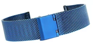 Bransoleta IPBL Niebieska Mesh 18 mm JK18BL - Akcesoria do zegarków - miniaturka - grafika 1