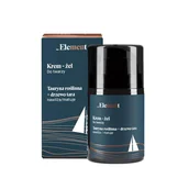 Kosmetyki do pielęgnacji twarzy męskie - BASIL ELEMENT Krem żel do twarzy dla mężczyzn, 50ml - miniaturka - grafika 1