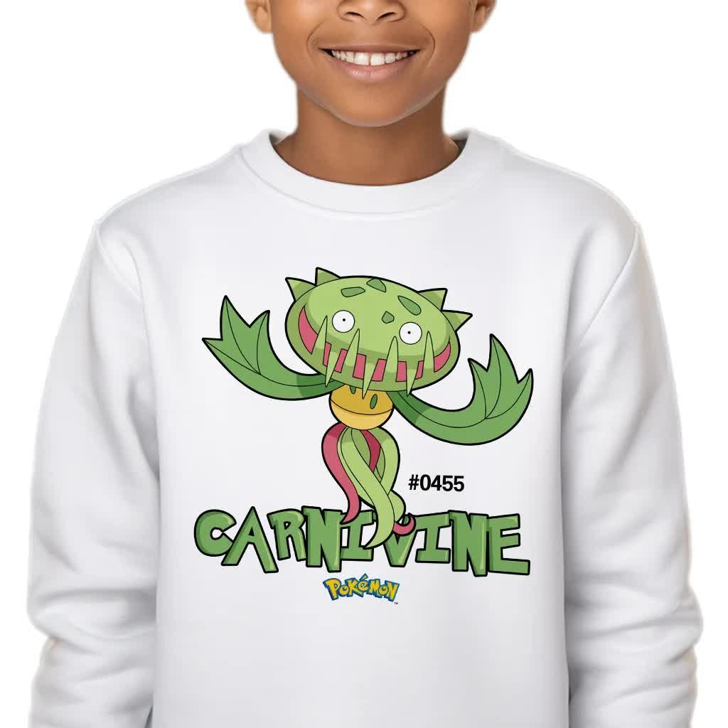 Bluza Dziecięca Biała Bez Kaptura Prezent Dla Dziecka Carnivine 164 Wzory
