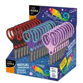 Nożyczki dla dzieci - Nożyczki ergonomiczne A (24szt) KIDEA - DERFORM - miniaturka - grafika 1