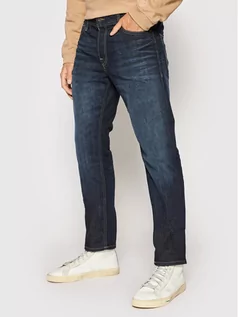 Spodnie męskie - Jack&Jones Jeansy Clark 12089063 Granatowy Regular Fit - grafika 1