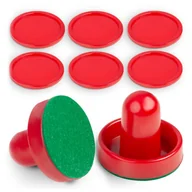 Inne gry towarzyskie - Odbijaki i krążki do cymbergaj Air Hockey Neo-Sport - miniaturka - grafika 1