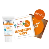 Kremy dla dzieci - Pharmaceris S bezpieczny krem ochronny do twarzy dla dzieci od urodzenia SPF 50+ 50 ml + Dobble gra familijna gratis - miniaturka - grafika 1