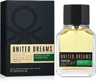 Benetton United Super Dreams Dream Big woda toaletowa 100ml - Wody i perfumy męskie - miniaturka - grafika 1