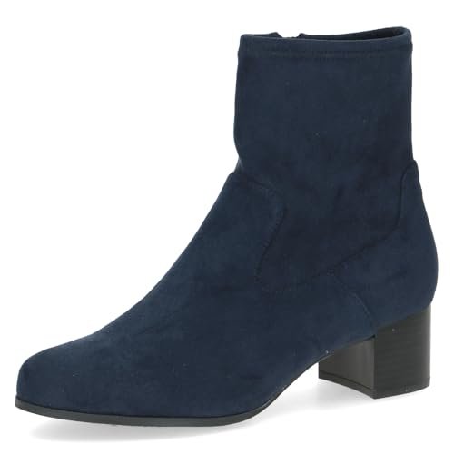 Caprice Damskie buty 9-25316-41, modne kozaki, granatowe stretch, 40 EU, Granatowy stretch, 40 EU