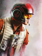 Obrazy i zdjęcia na płótnie - Pyramid Posters Star Wars: The Last Jedi (Poe Paint) - obraz na płótnie 60x80 WDC100202 - miniaturka - grafika 1
