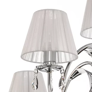 Lampa podłogowa Jacqueline, 3-punktowa, biała - Lampy stojące - miniaturka - grafika 2