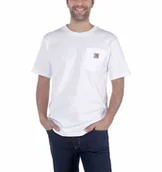 Koszulki męskie - Koszulka Carhartt Workwear Pocket S/S White - miniaturka - grafika 1