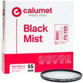 Filtry fotograficzne - Calumet Filtr Black Mist 1/2 SMC 55 mm Ultra Slim 28 warstw - Kup za 143,10 zł (taniej o 10 %) wpisując w koszyku kod: ORANGECALUMET10 - miniaturka - grafika 1