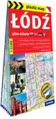 Atlasy i mapy - Łódź foliowany plan miasta 1:22 000 - miniaturka - grafika 1