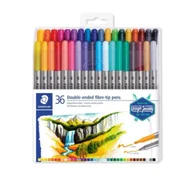Długopisy - Flamastry dwustronne Design Journey 36 kolorów Staedtler - miniaturka - grafika 1