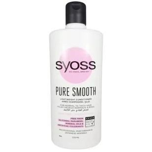 Syoss Pure Smooth, Wygładzająca Odżywka do Włosów, 500ml - Odżywki do włosów - miniaturka - grafika 1