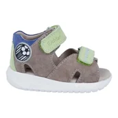 Buty dla dziewczynek - Richter Buty dziecięce Alvar Sandały, Crepe Lime Infinity, 21 EU - miniaturka - grafika 1