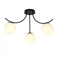 Lampy sufitowe - Emibig Boston lampa sufitowa 3-punktowa czarna/biała 1109/3 - miniaturka - grafika 1