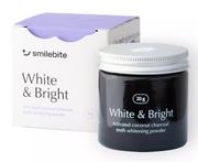 Wybielanie zębów - Smilebite White And Bright, Proszek Do Wybielania Zębów Z Węglem Kokosowym, 20g - miniaturka - grafika 1