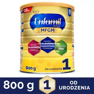 Enfamil Enfamil Premium MFGM 1 Mleko w proszku początkowe od urodzenia 800g - Mleko modyfikowane - miniaturka - grafika 2