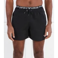 Kąpielówki męskie - Emporio Armani Szorty BOXER BEACHWEAR | Regular Fit - miniaturka - grafika 1