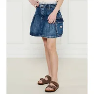 Sukienki i spódniczki dla dziewczynek - Guess Jeansowa spódnica - miniaturka - grafika 1