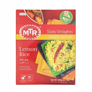 Gotowe indyjskie danie Lemon Rice Minute Meals MTR 250g - Szybkie dania obiadowe - miniaturka - grafika 1